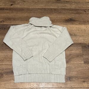 Gray over size sweater small